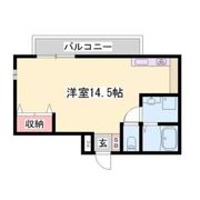 ペルル学園通りの間取り画像