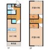 OA FLAT飯田の間取り画像