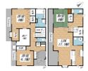 秦野市渋沢戸建の間取り画像