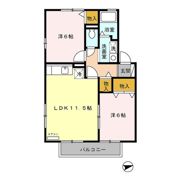 ミルフォード ABの間取り画像