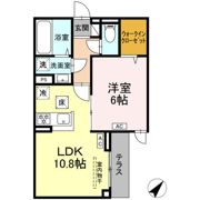 セレスティア南田中の間取り画像