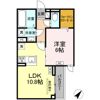 セレスティア南田中の間取り画像