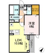 セレスティア南田中の間取り画像