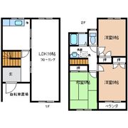 タウンハウスはやまの間取り画像