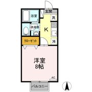 セジュールNK Aの間取り画像