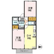 サンテュールの間取り画像