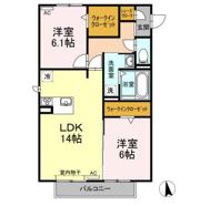 バルーン フラワー シティ[BFC] B棟の間取り画像