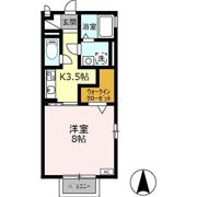 リベルテ末広の間取り画像