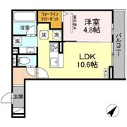ディーシャンブル富田の間取り画像