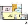 ディーシャンブル富田の間取り画像