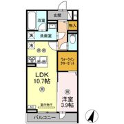 MK Wing BLDⅠの間取り画像