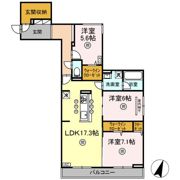 MK Wing BLDⅠの間取り画像