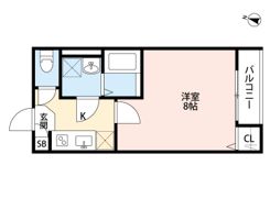 ONE FOR ALL 大宮(ワンフォアオールオオミヤ)の間取り画像
