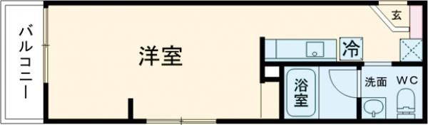 エスタディオⅠの間取り画像