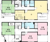 M邸の間取り画像