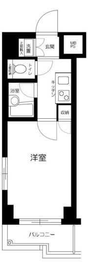 ルーブル西馬込弐番館の間取り画像
