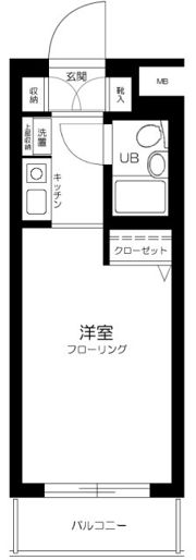 グランドコート江古田の間取り画像