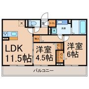 グランシャトーの間取り画像