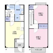 ドミール畑道の間取り画像