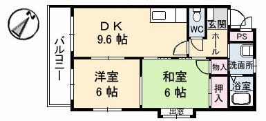 ファミールアキの間取り画像