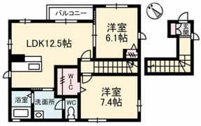 シャーメゾン高須 Bの間取り画像