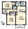 オーパスワンの間取り画像