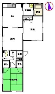 ファーストフォードMKの間取り画像