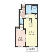 アークガーデン睦町Iの間取り画像