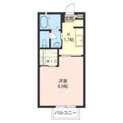 サンライズKの間取り画像