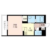 ソレムII橘の間取り画像