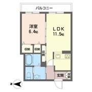 エクセレント プレイスの間取り画像