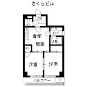 さくらビルの間取り画像