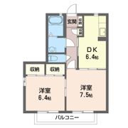 メルヴェーユヤマドリの間取り画像