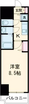プライムアーバン御堂筋本町の間取り画像