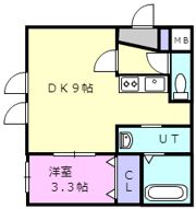 ステージ表町の間取り画像