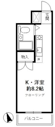 クレールNの間取り画像