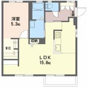 メゾンジュネス西富田の間取り画像