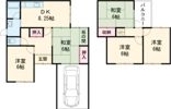 熊取町山の手台M貸家の間取り画像