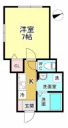 Libra京成大和田の間取り画像