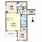 セレーノ吹上の間取り画像