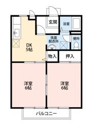 グリーンみやびの間取り画像