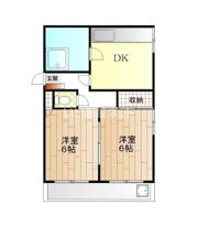 クオリア鷹匠町の間取り画像