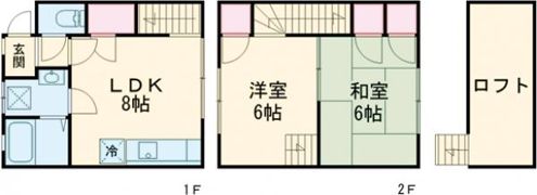 リヴィエールメゾンの間取り画像