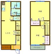 ハーベストの間取り画像