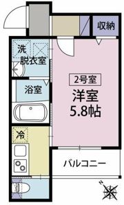 コージー淵野辺の間取り画像