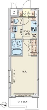 ルーブル川崎鷺沼の間取り画像