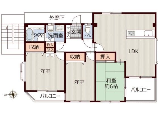 間取図