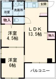 コーポ81の間取り画像