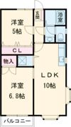 フロントスクエアーの間取り画像