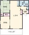 イースト通り Cの間取り画像